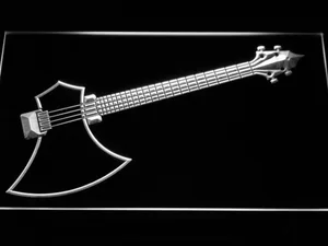 The Axe Bass LED Neon Sign