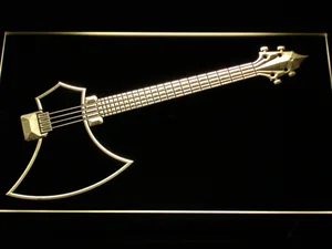 The Axe Bass LED Neon Sign