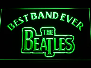 The Beatles Best Band Ever LED Neon Sign