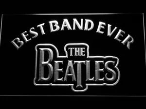 The Beatles Best Band Ever LED Neon Sign