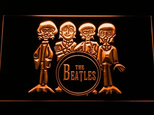 The Beatles Drum LED Neon Sign