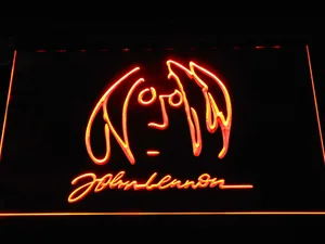 The Beatles John Lennon Signature LED Neon Sign