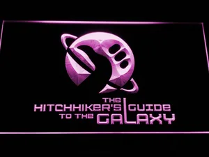 The Hitchhiker's Guide To The Galaxy LED Neon Sign