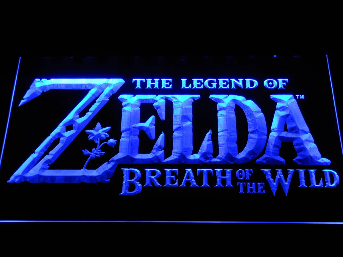 The Legend of Zelda Breath of the Wild LED Neon Sign