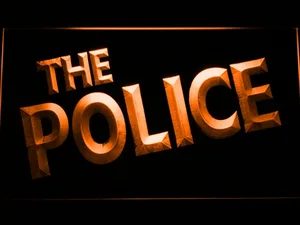 The Police LED Neon Sign