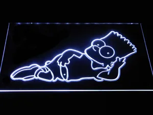 The Simpsons Bart Lounge LED Neon Sign