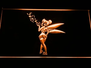 Tinkerbell Hearts LED Neon Sign