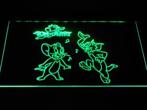 Tom and Jerry Dancing LED Neon Sign