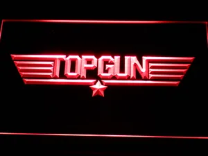 Top Gun LED Neon Sign