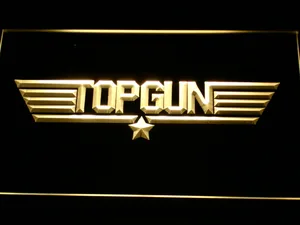 Top Gun LED Neon Sign