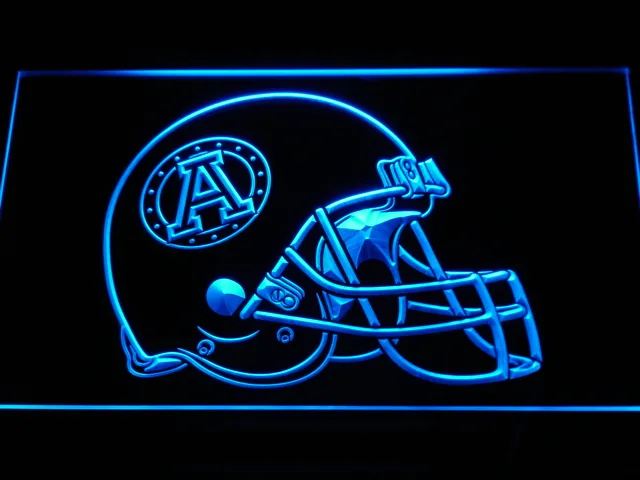 Toronto Argonauts Helmet LED Neon Sign