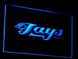 Toronto Blue Jays 2004-2011 Logo LED Neon Sign - Legacy Edition