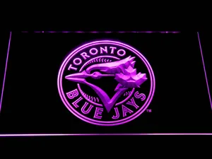 Toronto Blue Jays Circle Logo LED Neon Sign