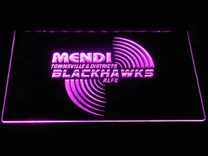 Townsville Blackhawks LED Neon Sign