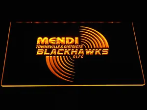 Townsville Blackhawks LED Neon Sign