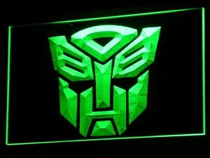 Transformers Autobots Icon LED Neon Sign