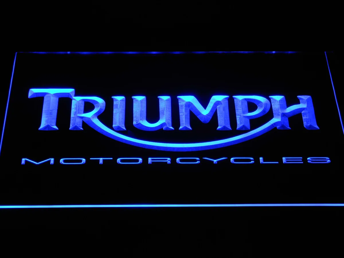 Triumph Motorcycles LED Neon Sign