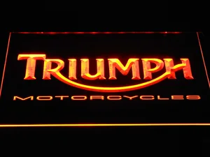 Triumph Motorcycles LED Neon Sign