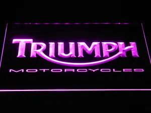 Triumph Motorcycles LED Neon Sign