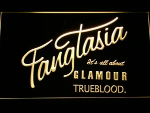 True Blood Fangtasia LED Neon Sign
