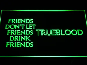 True Blood Friends LED Neon Sign