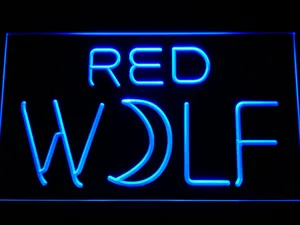 True Blood Red Wolf  LED Neon Sign