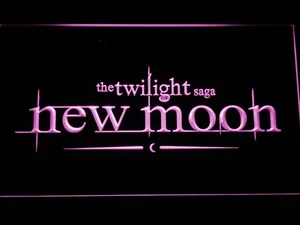 Twilight New Moon LED Neon Sign