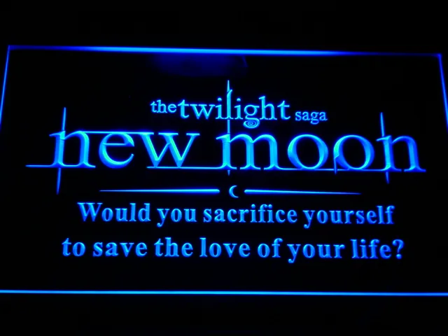 Twilight New Moon Sacrifice LED Neon Sign