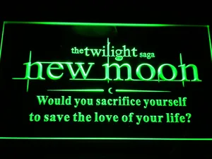 Twilight New Moon Sacrifice LED Neon Sign