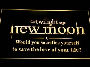 Twilight New Moon Sacrifice LED Neon Sign