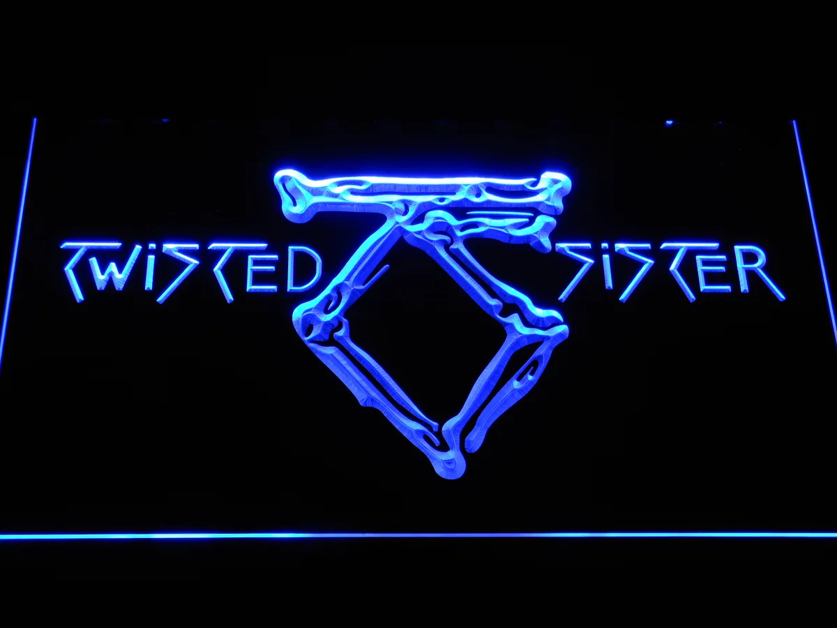 Twisted Sister LED Neon Sign
