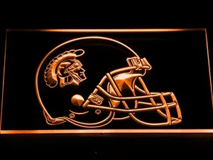 USC Trojans Helmet LED Neon Sign