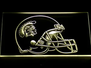 USC Trojans Helmet LED Neon Sign