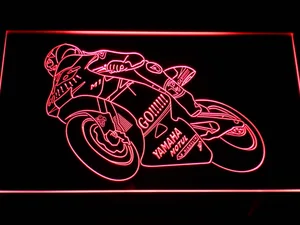 Valentino Rossi Motorcycle LED Neon Sign