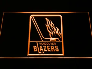 Vancouver Blazers LED Neon Sign - Legacy Edition