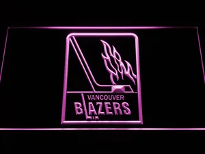 Vancouver Blazers LED Neon Sign - Legacy Edition