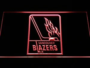 Vancouver Blazers LED Neon Sign - Legacy Edition