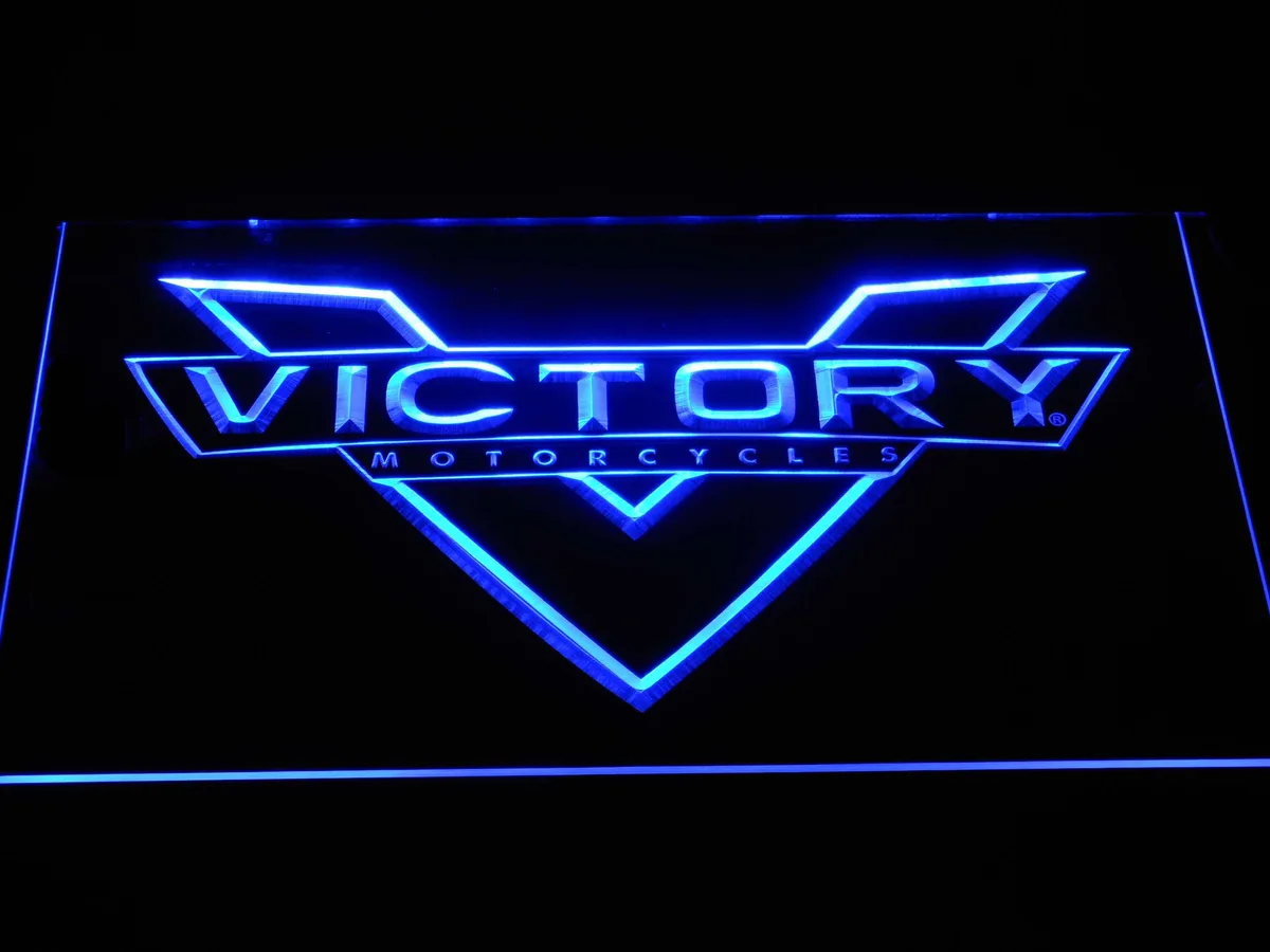 Victory Motorcycles LED Neon Sign