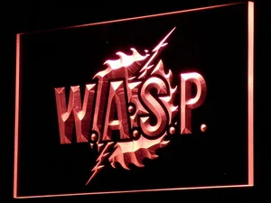 W.A.S.P. LED Neon Sign