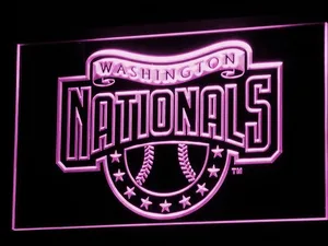 Washington Nationals LED Neon Sign - Legacy Edition