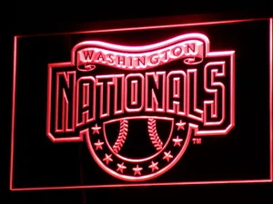 Washington Nationals LED Neon Sign - Legacy Edition