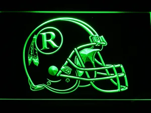 Washington Football Team 1970-1971 Helmet LED Neon Sign - Legacy Edition