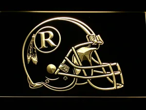 Washington Football Team 1970-1971 Helmet LED Neon Sign - Legacy Edition