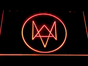 Watch Dogs Logo LED Neon Sign