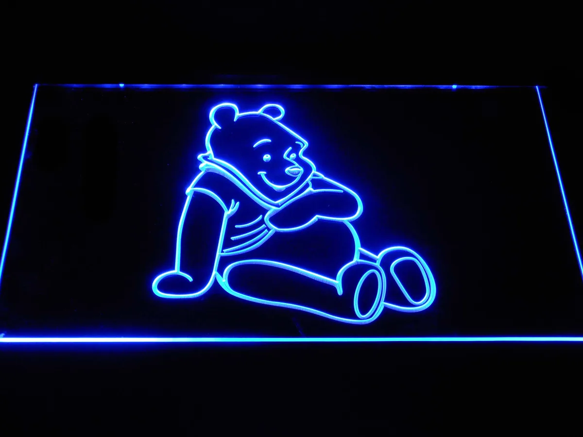 Winnie The Pooh LED Neon Sign