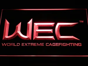 World Extreme Cagefighting LED Neon Sign