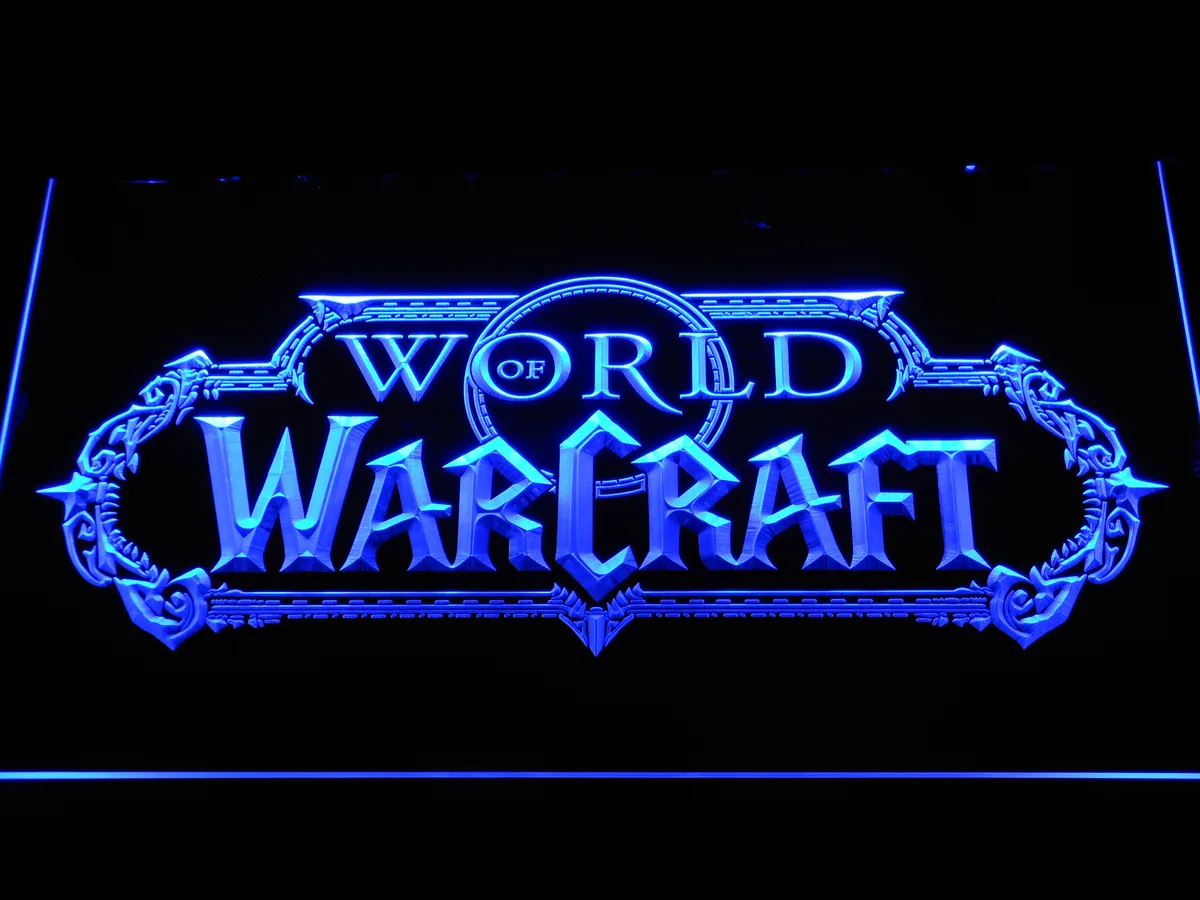 World of Warcraft LED Neon Sign
