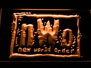 WWF New World Order LED Neon Sign