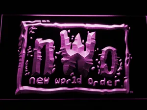 WWF New World Order LED Neon Sign