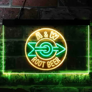 A & W Root Beer Neon-Like LED Sign